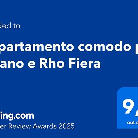 Appartamento Comodo Per Milano E Rho Fiera Buitenkant foto